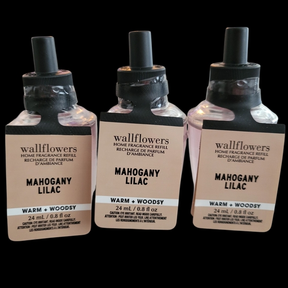 3pc White Barn Mahogany Lilac Wallflower Refills - NEW!! - Picture 1 of 1